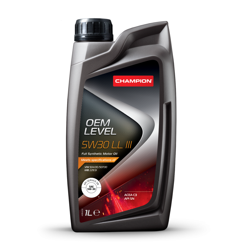 CHAMPION OEM LEVEL 5W30 LL III 1L