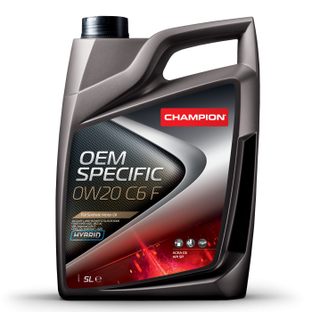 CHAMPION OEM SPECIFIC 0W20 C6 F 5L