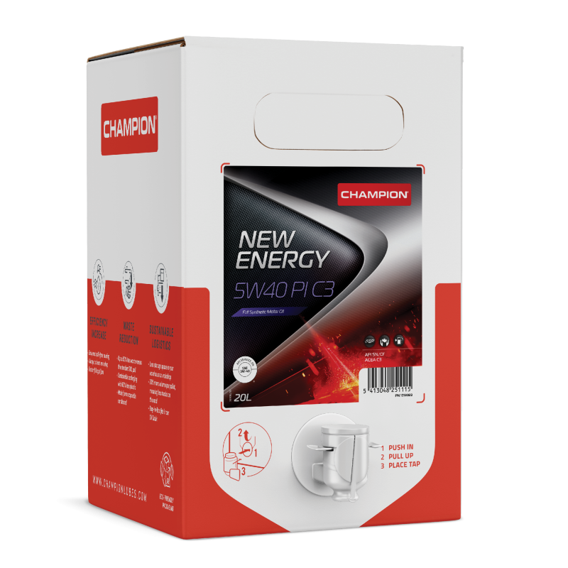 CHAMPION NEW ENERGY 5W40 PI C3 BIB 20L