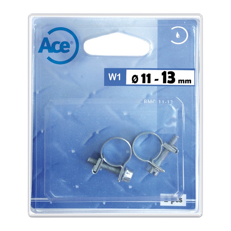 Blister 2 colliers Miniclamp W1 – BMC 11-13