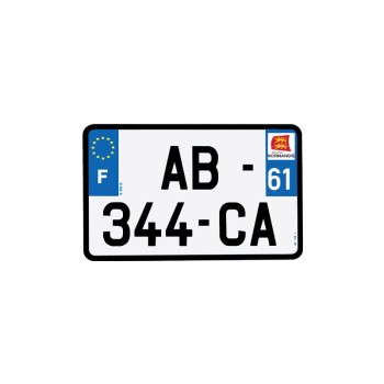  Kit (plaque + fond) moto standard TRANSFERT 130 x 210 SIV 61