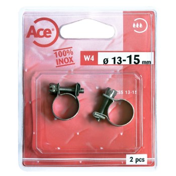 Blister 2 colliers Miniclamp 9 mm W4 – 13-15