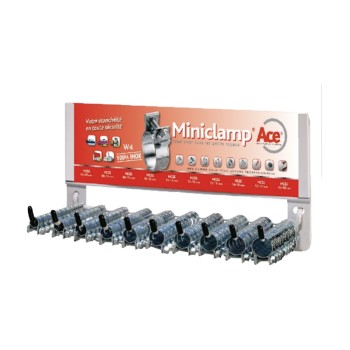 Présentoir 100 colliers Miniclamp W4 - HCR100MCSSW4