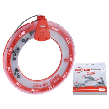 Bande sans fin 13 mm W4 - 3 mètres + 6 têtes - BMRSS 13