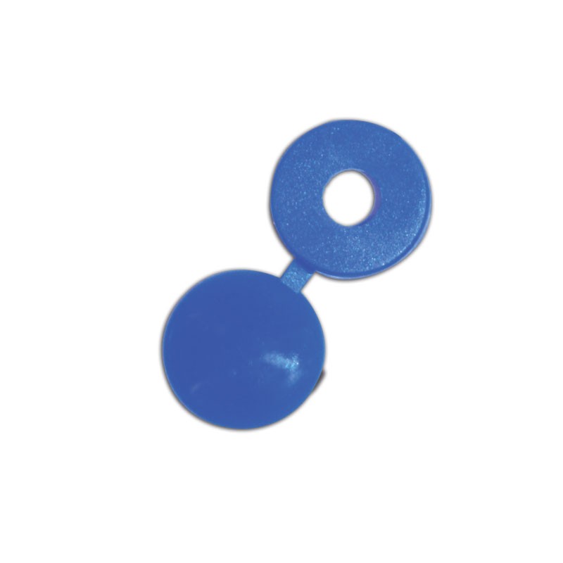 Boîte 250 cache-rivets bleus