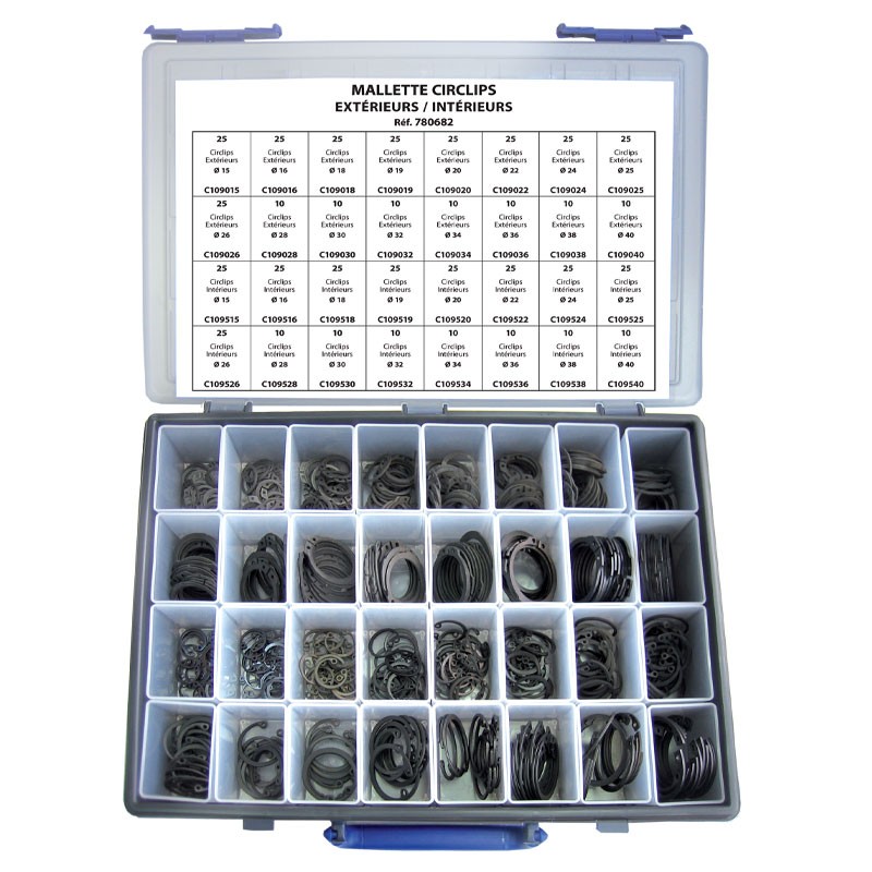 Mallette 590 circlips mixtes