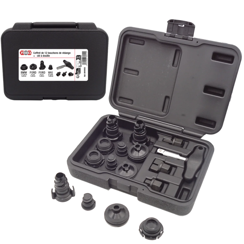 Malette bouchons carter d'huile