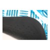 Jeu de 4 tapis auto PVC effet métallisé - Gris