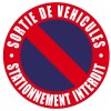 Disque stationnement interdit 25cm