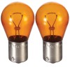 Paire lampes monofil ambre 12V 21W