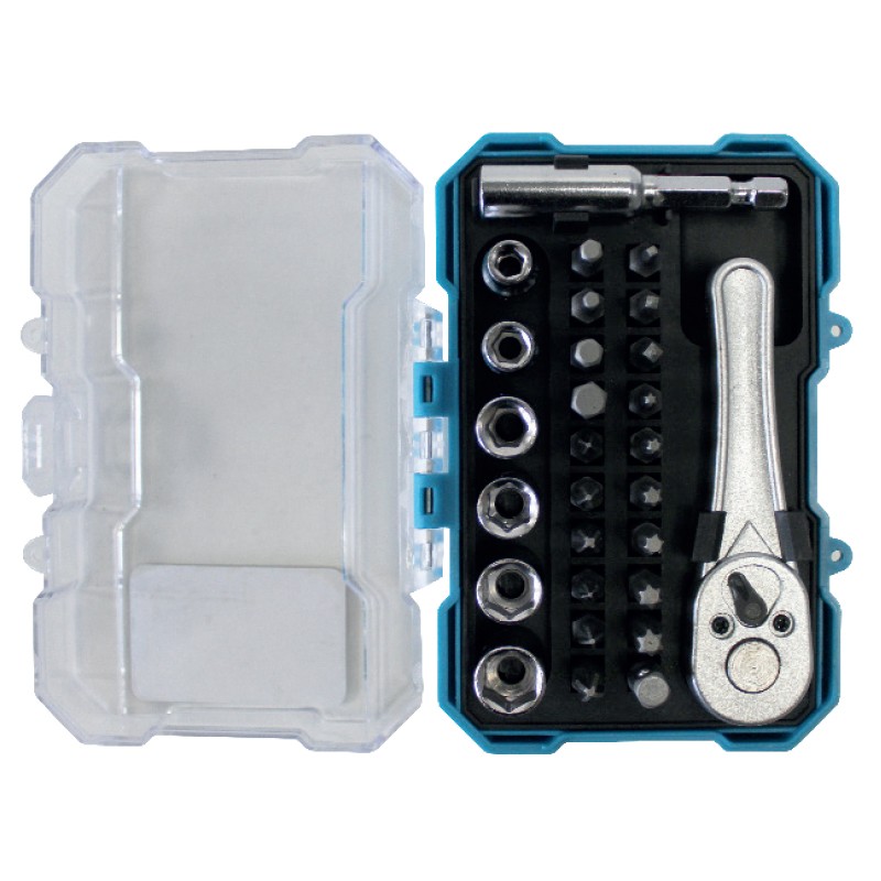 Coffret clé à cliquet 28 pièces