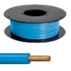 Bobine 25m cable monoconducteur 1mm2 Bleu