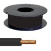 Bobine 25m cable monoconducteur 3mm2 Noir