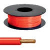 Bobine 25m cable monoconducteur 3mm2 Rouge