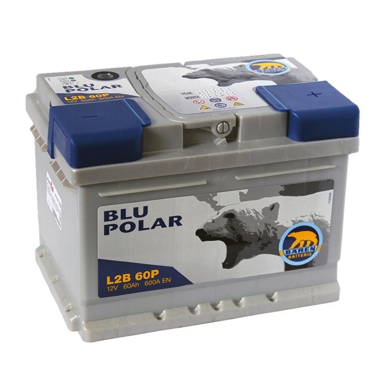 BAREN Batterie BLU POLAR L2B 12V 60Ah/600A