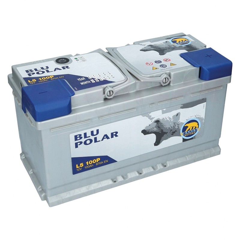 BAREN Batterie BLU POLAR L5 12V 100Ah/870A