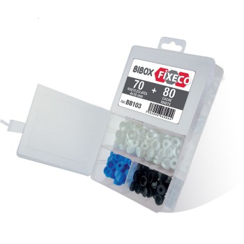 Bibox rivets éclatés + cache-rivets -150 pcs