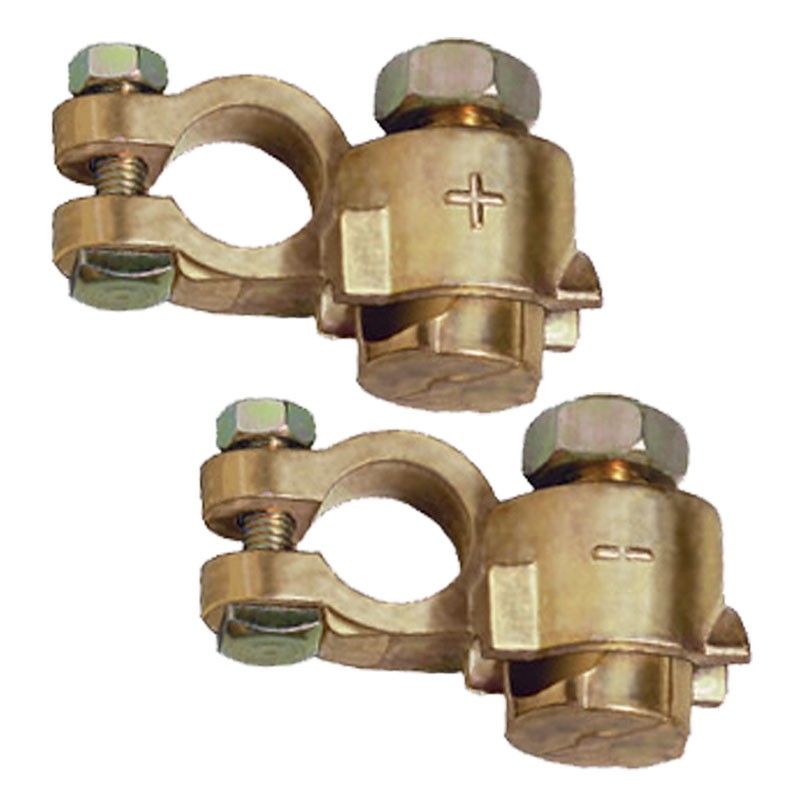 Kit cosses de batterie double serrage + et - 70mm2