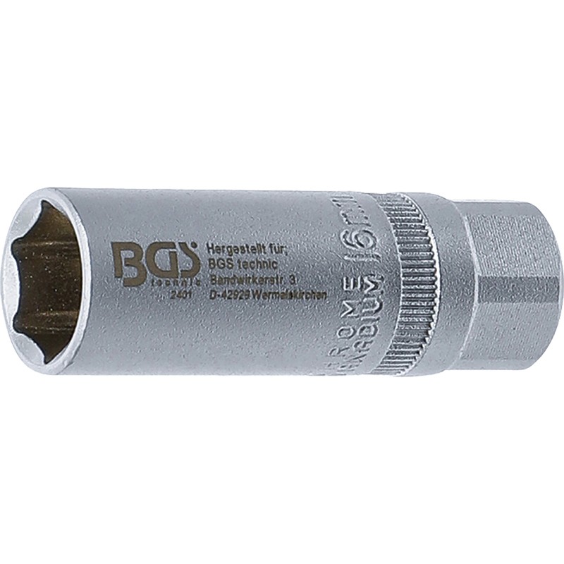 Douille de bougie 6 pans 12.5mm 16mm