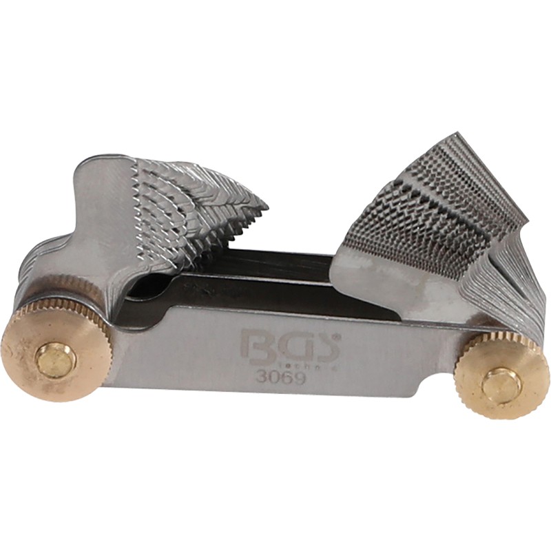 Peigne à filets double 52 feuilles métrique 0.25-6mm