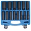 Jeu de douilles à choc 6 pans 10-32mm 14 pièces