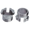 Kit 2 griffes +/- pour robinet coupe batterie
