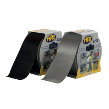 Blister ruban adhésif toilé noir 48mm x 5m