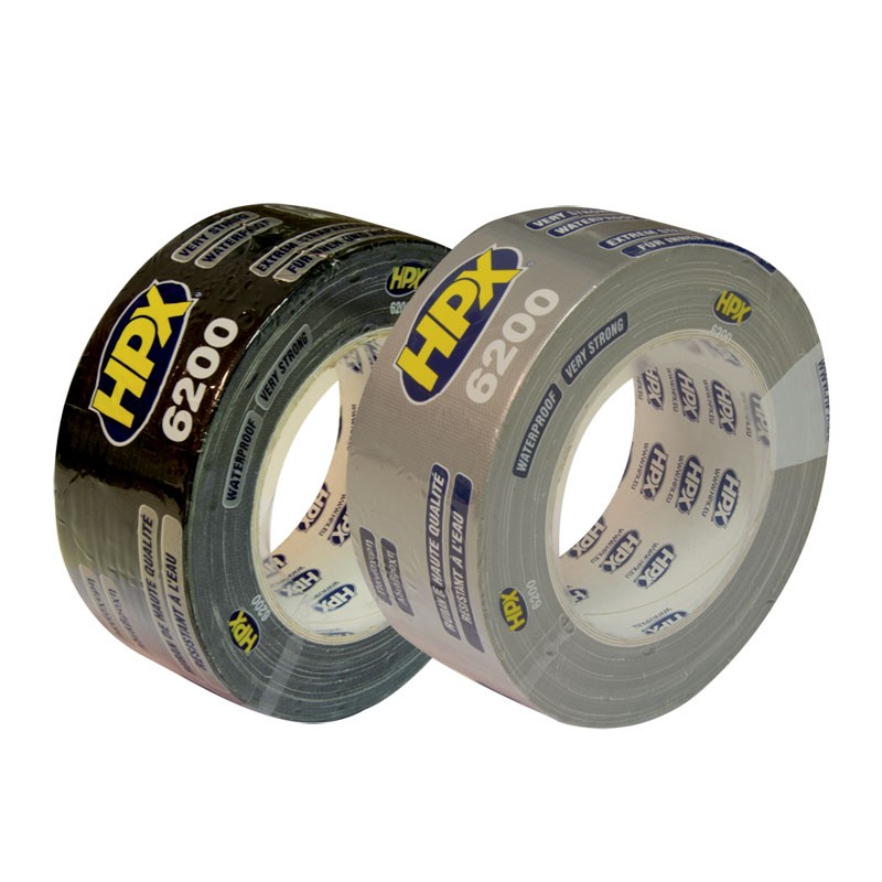  Ruban toile adhésif jaune 48mm x 25m