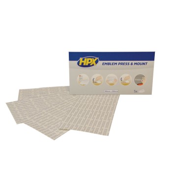  Ruban emblème press & mount transparent