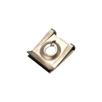 Blister 4 écrous clips pour vis tôle 25x16mm V6.3