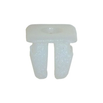 Blister 4 écrous plastique - Trou carré 7x7mm vis Ø 4.2 Peugeot/Citroë