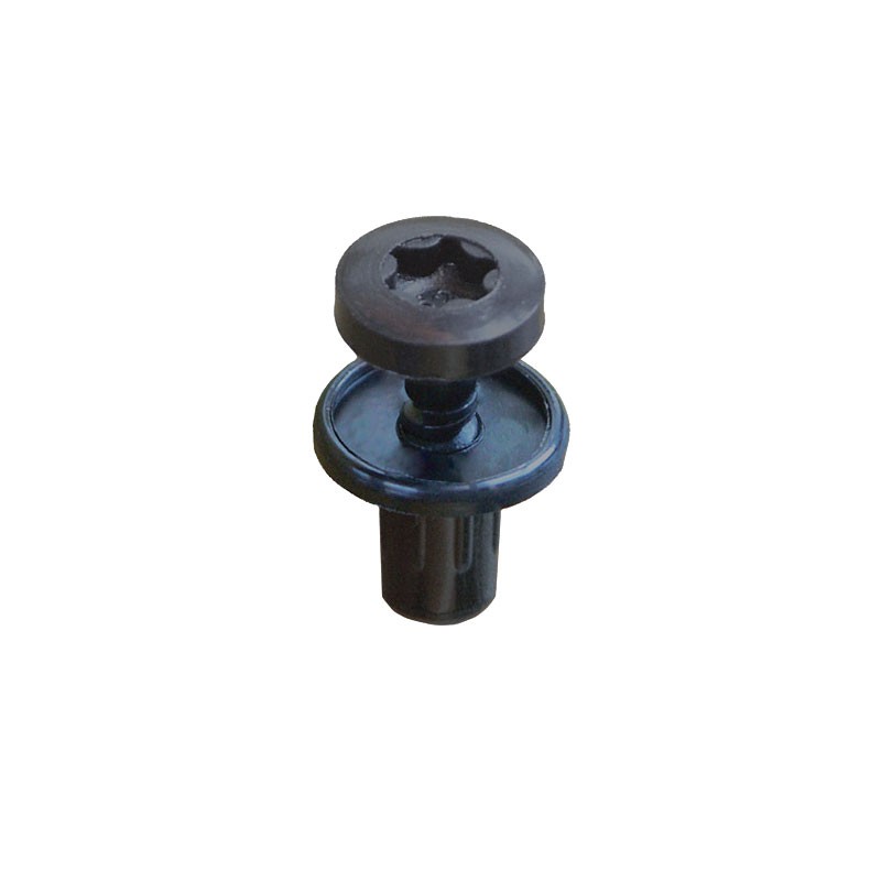 Blister 4 rivets plastique à vis D6.2 Peugeot/Citroën/Renault