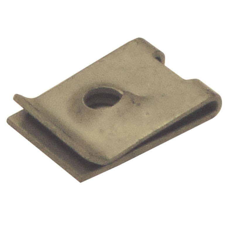 Blister 4 écrous clips vis tôle 21x13mm V5.5