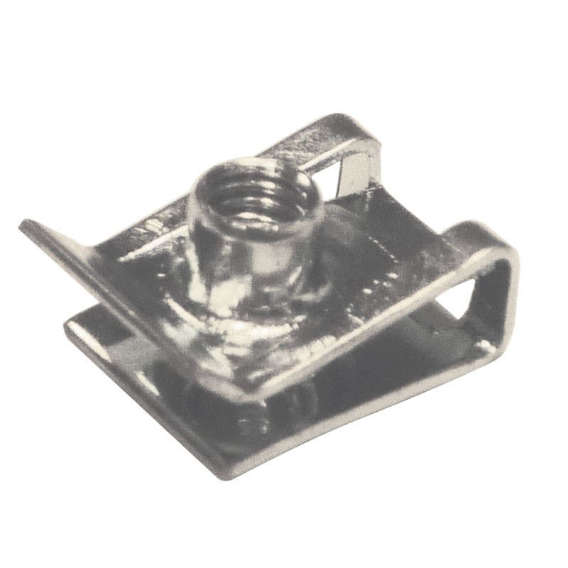 Blister 4 écrous clips vis métal 15x10mm V4 Lancia/Fiat