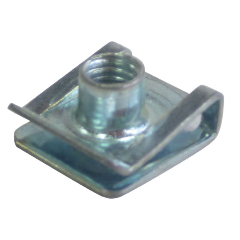Blister 4 écrous clips vis métal 18.6x16.3mm V6 Alfa/Lancia/Fiat