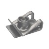 Blister 4 écrous clips vis métal 15x10mm V5