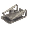 Blister 4 écrous clips vis métal 22.3x15mm V6 Fiat