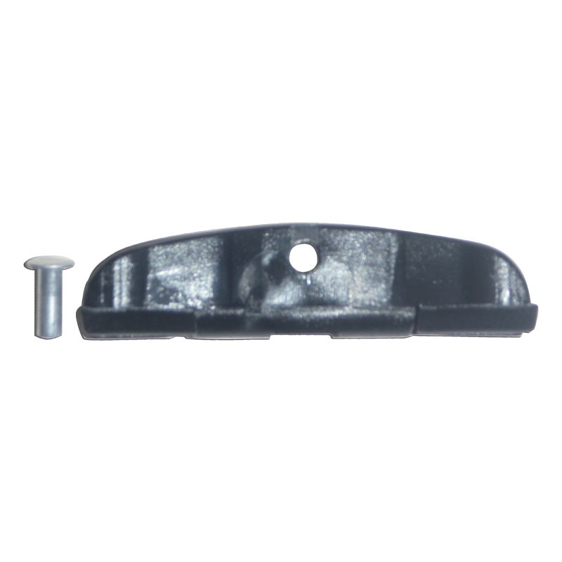 Blister 4 agrafes pour coulisseau de vitres de portes Renault