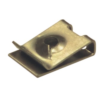 Blister 4 écrous clips vis tôle 16x11mm V3.9