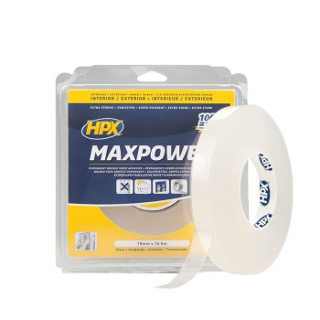 Max power transparent 19mm x 16.5m