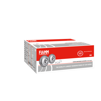 Jeu 2 Avertisseurs K9 90mm Grave + Aigue 12V