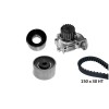 Bugatti Kit Distrib + Pompe à Eau KBU10091A