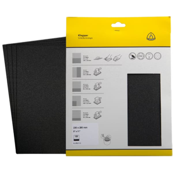 PS11C - 5 Feuilles Abrasives 230 x 280 Grain 120
