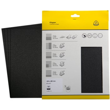 PS11C - 5 Feuilles Abrasives 230 x 280 Grain 180