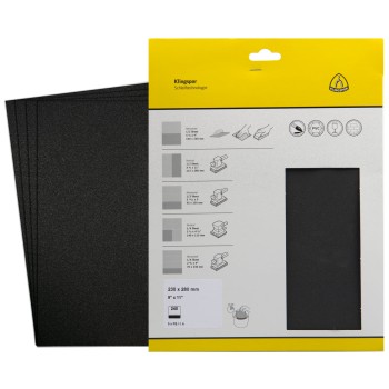 PS11A - 5 Feuilles Abrasives 230 x 280 Grain 400