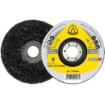 NCD200 Disque de nettoyage ø125