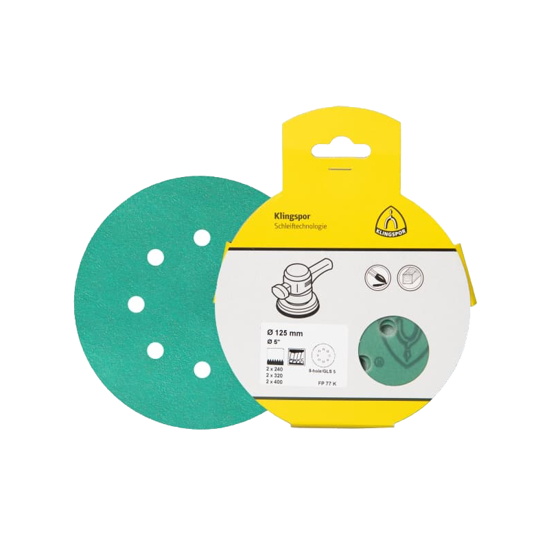 PS77CK - 5 Disques Auto Agrippants Ø150 Grain 120