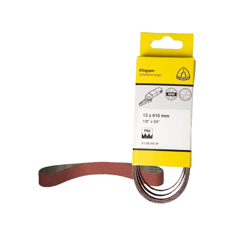  CS310XF - 3 Bandes sans fin 10 x 330 Grain 60