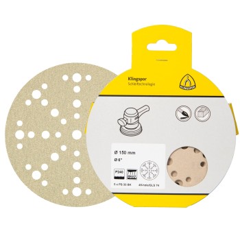 PS33CK - 5 Disques Auto Agrippants Ø150 Grain 80