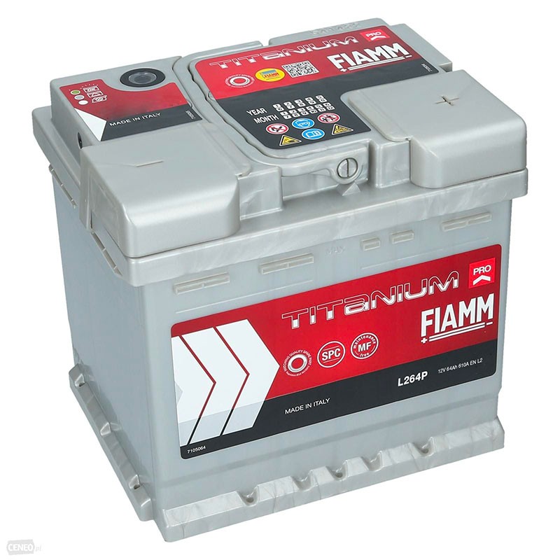 FIAMM Batterie TITANIUM L2 12V 64Ah/610A